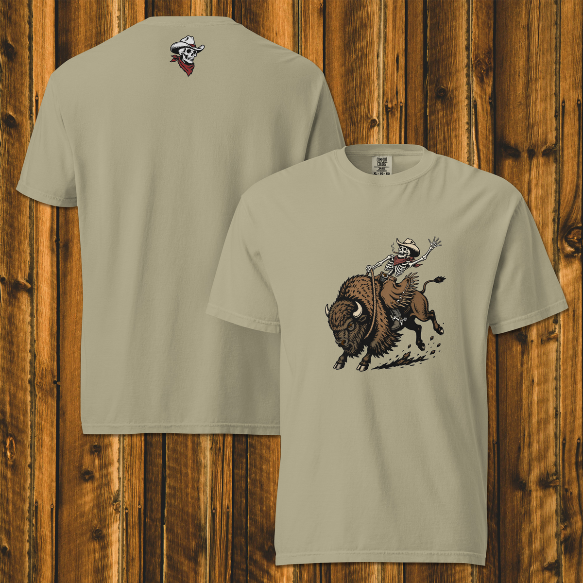 Dustbone Bucking Bison Icon Tee